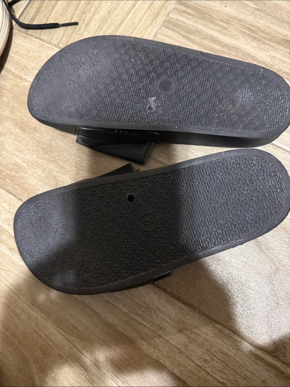 Star Wars Kids Black Slide Sandals with Grogu Graphic